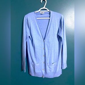 Light blue size large women’s cardigan from Old navy, button up cardigan sweater